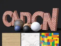C4D常用贴图预设素材 87time tex 1.4
