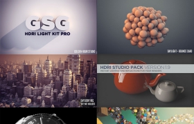 C4D 灰猩猩预设插件汉化合集 greyscalegorilla