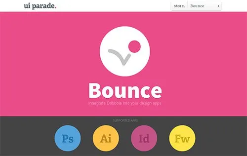 Bounce Photoshop插件