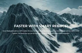 8K高质量Element 3D高山雪山外星地表地形贴图+E3D/OBJ模型预设 Terrascape - Landscap ...