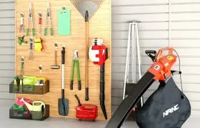 库房花园家用工具3D模型 Evermotion – Archmodels Vol.222 (C4D/MAX/FBX/OBJ格式)