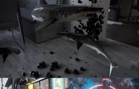 C4D实拍视频三维元素特效合成教程 Motion Design School – AR Trip
