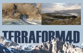 C4D地形生成插件 Terraform4D v1.0.3-5 For Cinema 4D R23 Win破解版