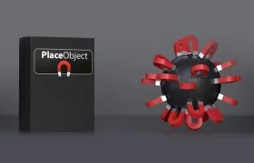 C4D物体模型放置插件 C4DZone Place Object v2.1.0 For Cinema 4D R23 Win破解版