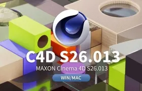 MAXON Cinema 4D C4D R26.013 Win/Mac 中文版/英文版/破解版