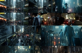 Blender/Unreal/FBX/OBJ日本东京街道商业楼房建筑公共设施人物角色3D模型 BMS Tokyo B ...