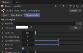 C4D版的Octane 2026来了! 画了几年的大饼Meshlets、追踪集、高斯泼溅都来了！ ...